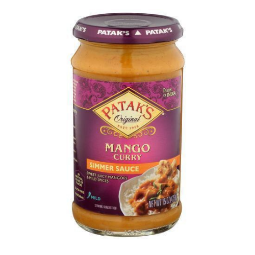 Patak's Sauce Curry Mango Mild 15oz