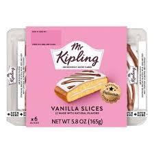 Mr Kipling Vanilla 6 Slice 8oz