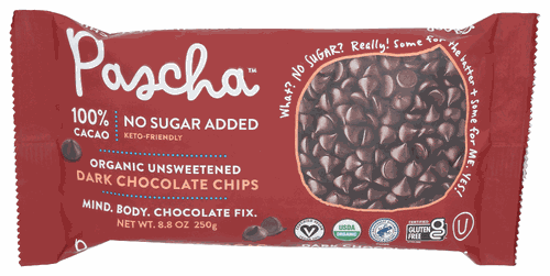 Pascha no sugar chocolate 100% cacao 8.8oz