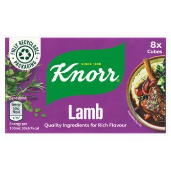 Knorr Stock Cube Lamb x 8