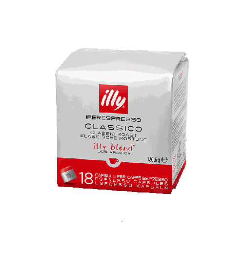 Illy Capsuels IPER Classic Lungo 18ct