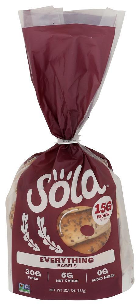 Sola Bagel Everything 12oz