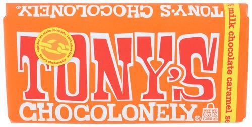 Tonys Chocolonely Milk Caramel & Salt 6.35oz