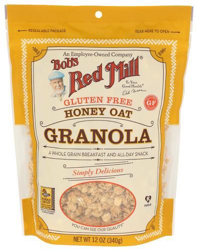 Bobs Red Mill Granola Honey Oat 12oz