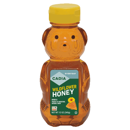 Cadia Wildflower Honey Bear 12oz