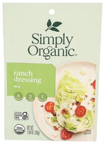 Simply Organic Ranch Dressing 1oz