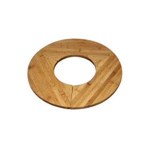 Bamboo Pick Holder Round 40