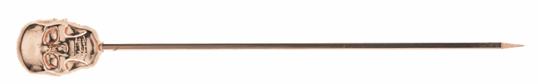 Barfly Skull Cocktail Picks set 12