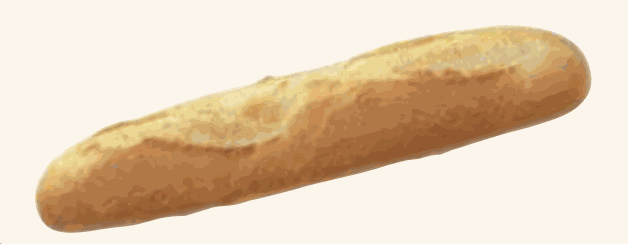 Bake Off Half Baguette 125g