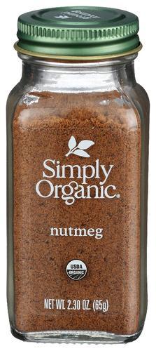 Simply Organic Gound Nutmeg 2.3oz