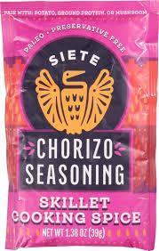 Siete Seasoning Chorizo Skillet 1.29oz