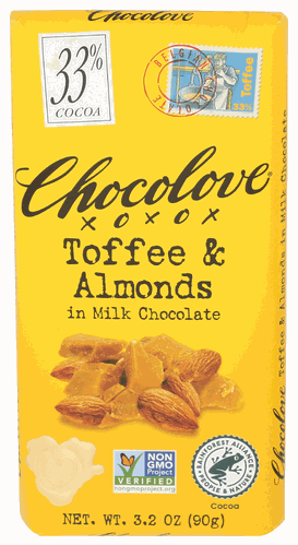 Chocolove Milk Toffee 3.2oz