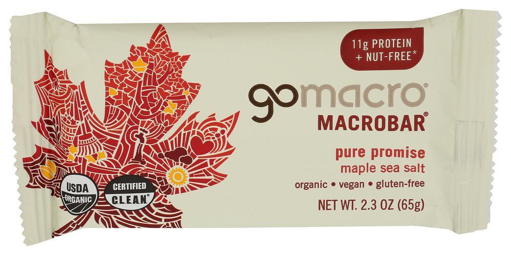 Gomacro Bar Maple Sea Salt 2.3oz