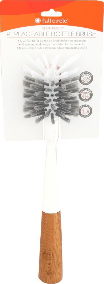 Full Circle Home Brush Bottle White