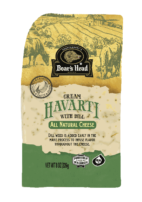 Boar's Head Havarti & Dill Cheese 8oz