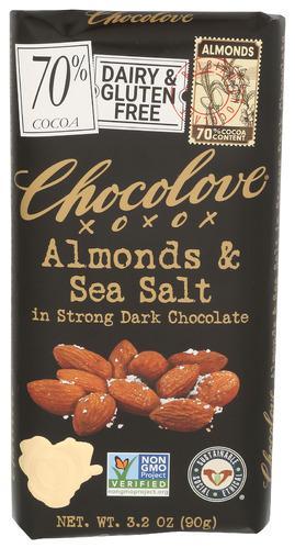 Chocolove Dark Salted Almond 3.2oz