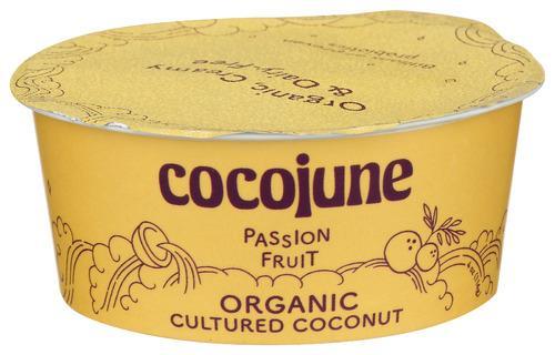 Cocojune Pure Passionfruit Yoguht 4oz