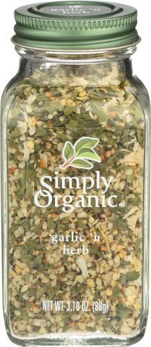 Simply Organic Garlic n Herb 3.10oz