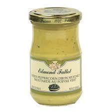 Fallot Green Peppercorn Dijon Mustard (7oz)