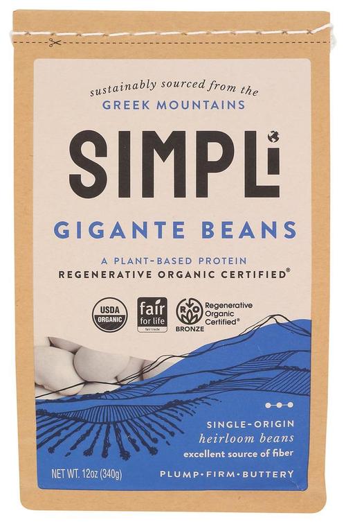 Simpli Beans Gigante Regenerative Org 12oz