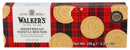 Walkers Round Shortbread 5.3oz