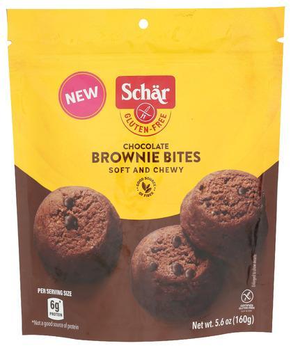 Schar Bites Choc Brownie GF 5.6oz