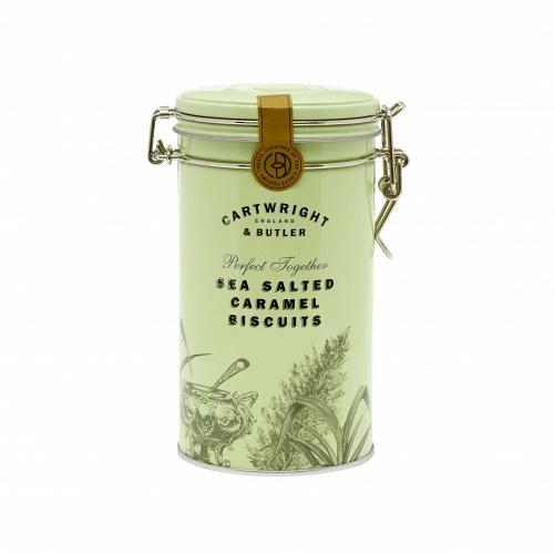 C&B Salted Caramel Shortbread Tin 200g