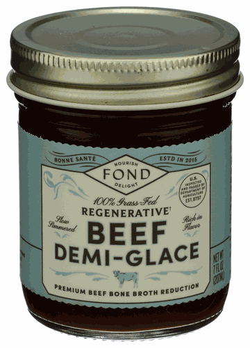 Fond Bone Broth Beef Demi Glaze 7oz