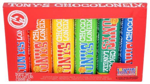 Tonys Chocolonely Rainbow Tasting Pack 10.16