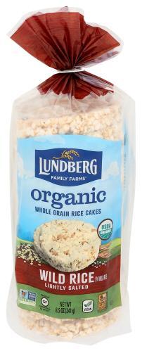 Lundberg Wild Rice Cakes Org 8.5oz