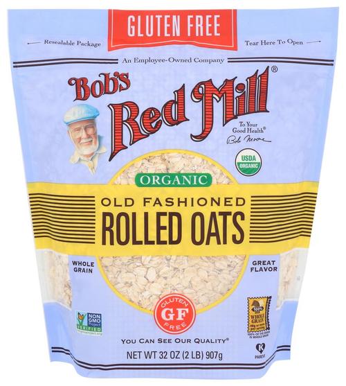 Bobs Red Mill old fashioned Rolled Oats organic 32oz