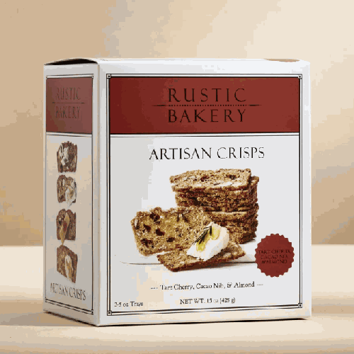 Rustic Bakery Artisan Crisps Tart cherry, Cacaoa nib & Almond