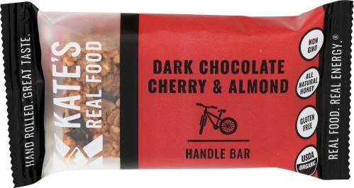 Kates Real Food Bars Dark Choc Cherry Almond 2.2oz
