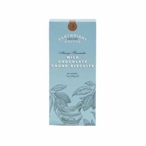 C&B Milk Chocolate Chunk Biscuits Box 200g