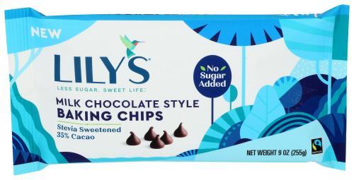 Lilys Sweet Milk Chocolate Premium Chips 9oz