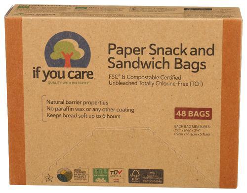 If you Care Sandwich Bag  /48