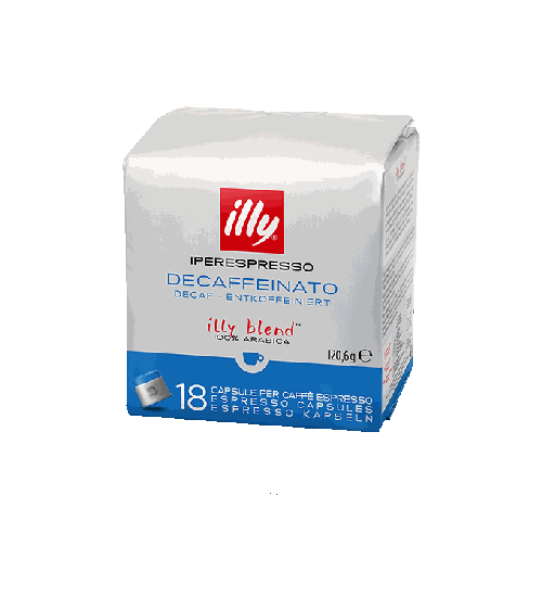 Illy Capsuels IPER Decaf 18ct