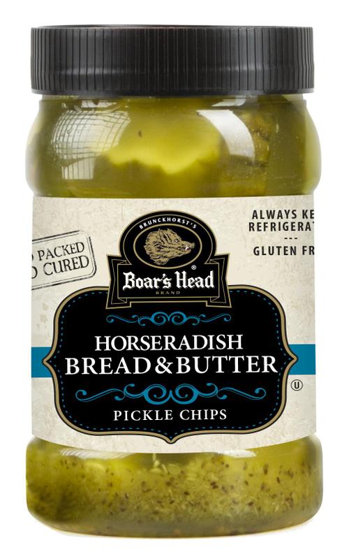 Boar's Head Horseradish Bread & Butter Pickle Chips