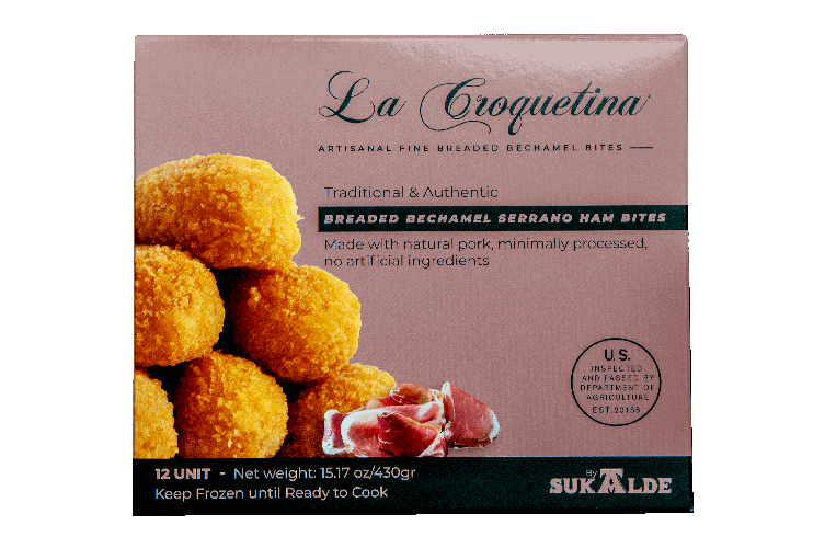 Croquette Potatoe Serrano Ham 1lb