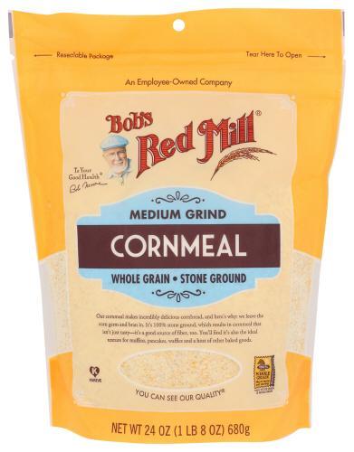 Bobs Red Mill Cornmeal Med Ground 24oz