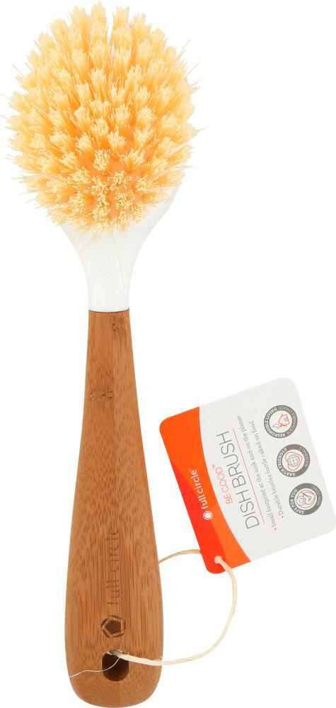 Full Circle Home Dish Brush Be Good White