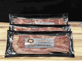 Sakura Bacon Hickory Uncured Streaky Sliced 12oz pack