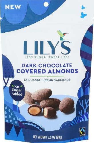 Lilys Almond Covered Dark Chocolate