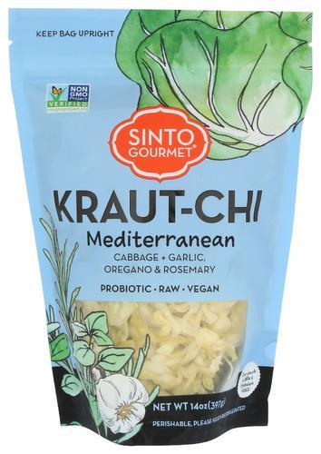 Sinto Gourmet Kimchee Kraut Chi Mediterranean 140z