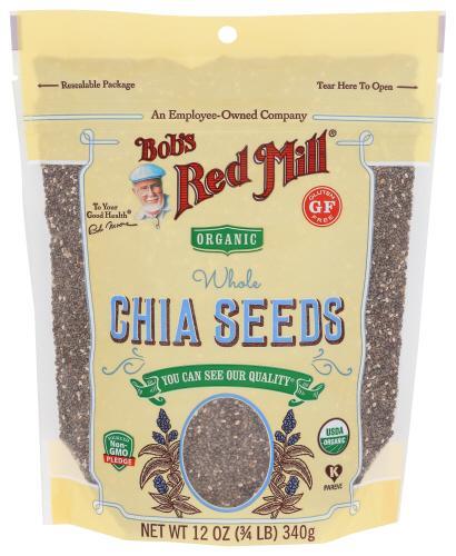 Bobs Red Mill Chia Seeds 12oz