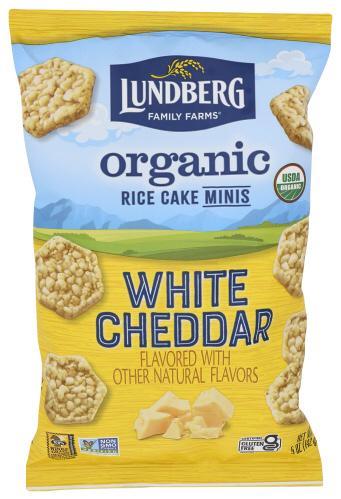 Lundberg Rice Cake White Cheddar 5oz