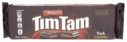 Arnott's Tim Tam Dark Chocolate 7oz/200g