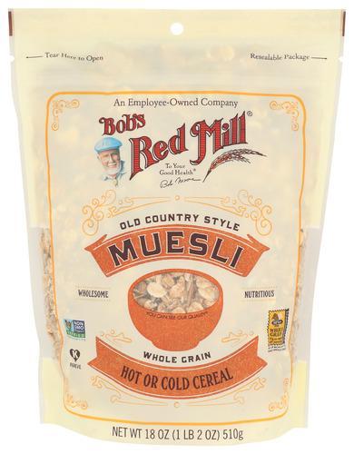 Bob's Red Mill Muesli Whole Grain 18oz