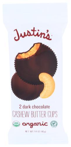 Justins Dark Chocolate Cashew Butter Cups 1.4oz