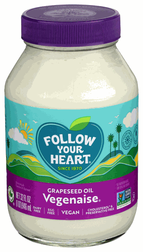 Follow you Heart Vegenaise Grapeseed Oil 32oz